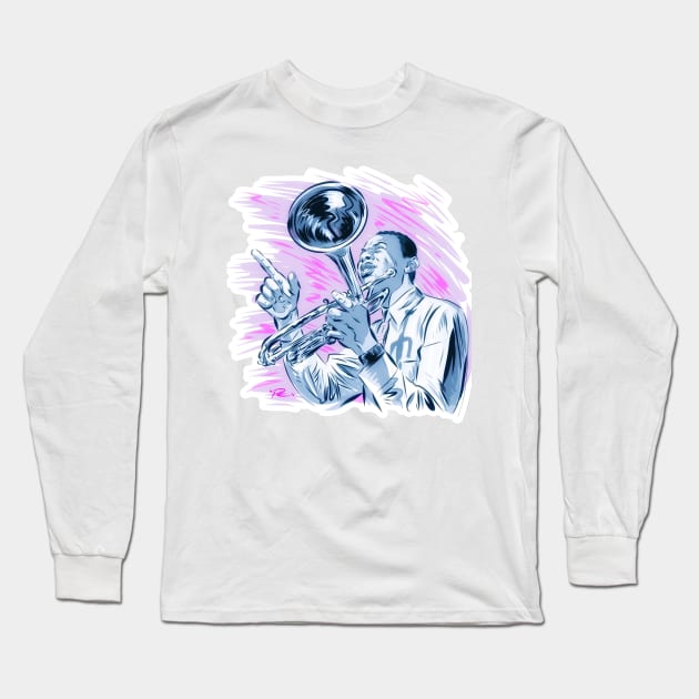 Lee Morgan - An illustration by Paul Cemmick Long Sleeve T-Shirt by PLAYDIGITAL2020